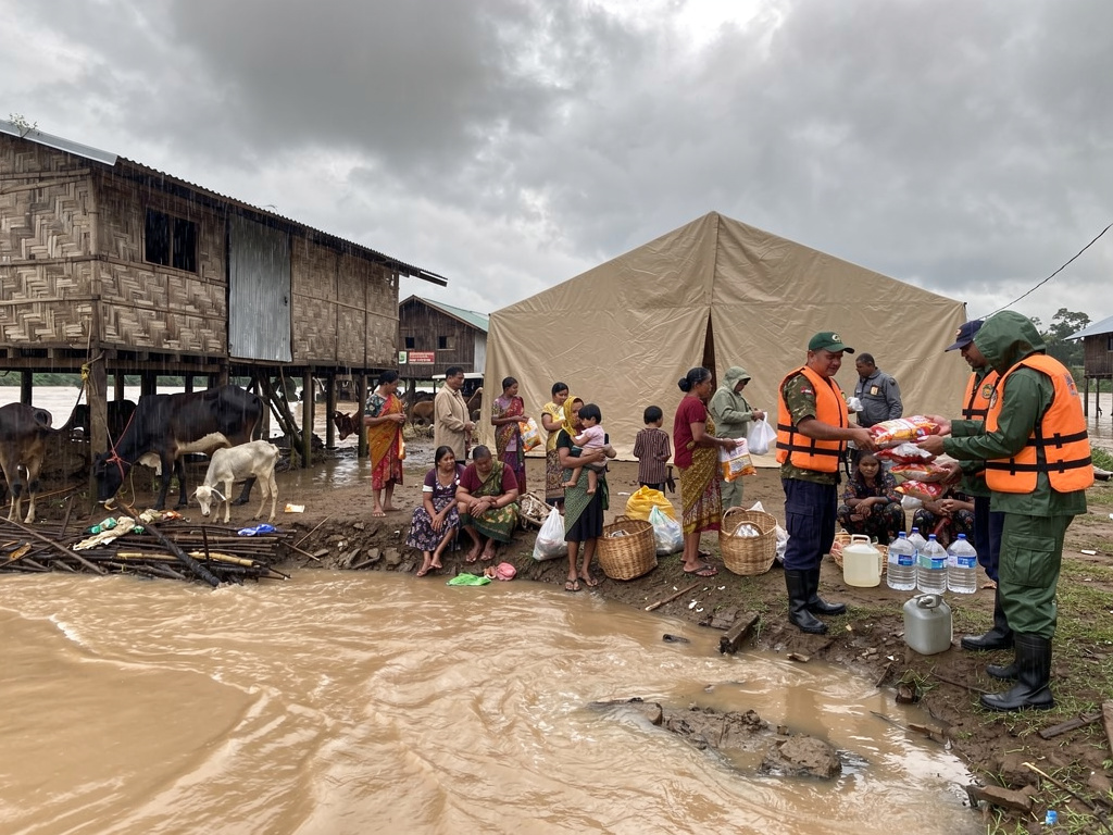 Assam floods: death toll climbs to 80 as affected people near 2.12 lakh; relief package announced