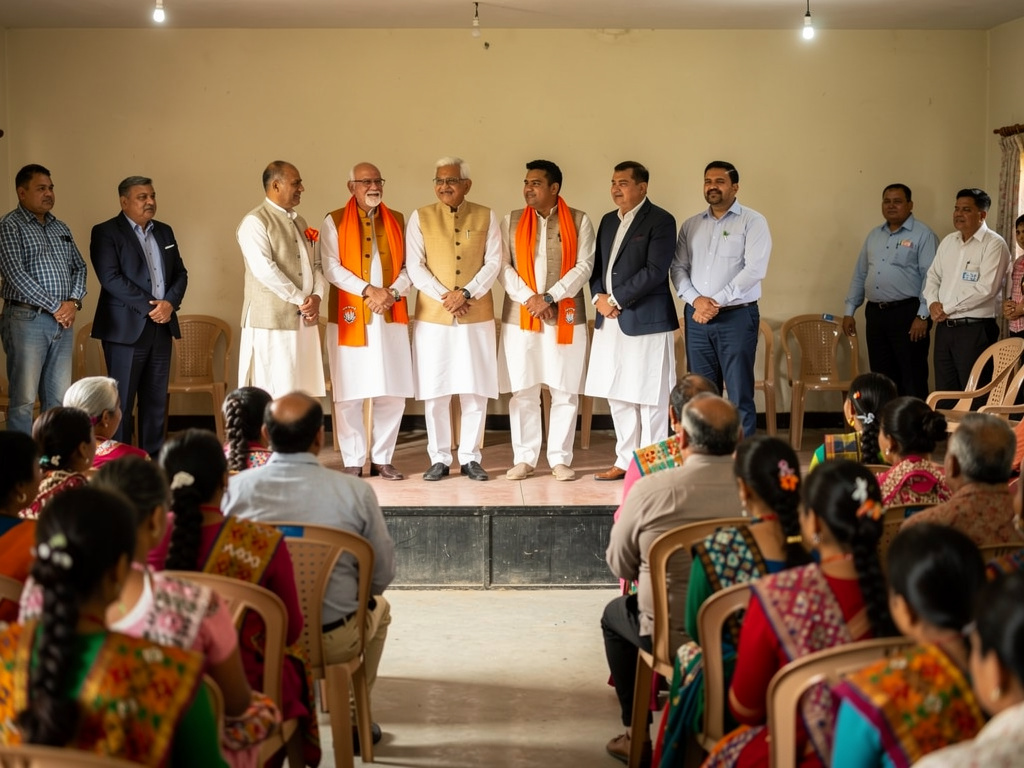 BJP recruits new families from Arithang constituency, party leaders say it strengthens grassroots work