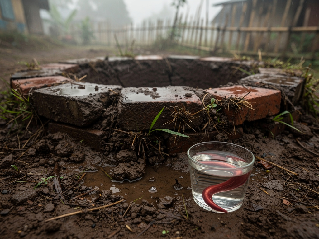 Blind, blood-red eel found in a well in Assam’s Goalpara adds to underground fish research