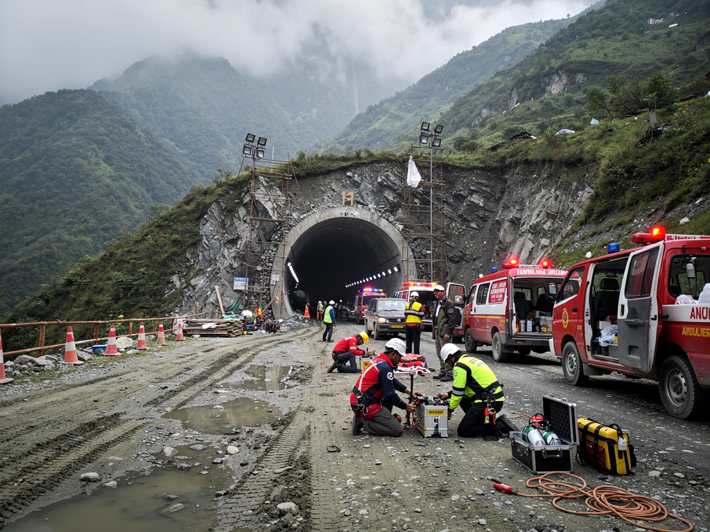 Body Recovered From Samardung Tunnel Landslide Site in South Sikkim; Methane Leak Hampering Rescue