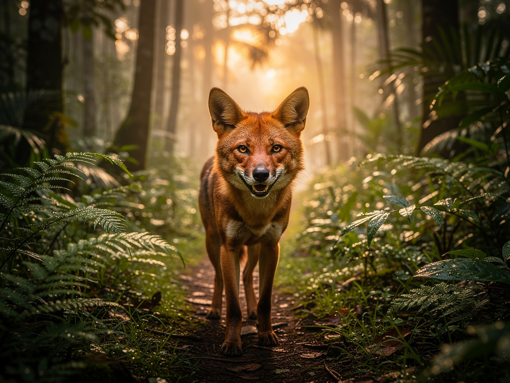 Camera-trap records endangered dhole for first time in Manipur’s Shirui forests