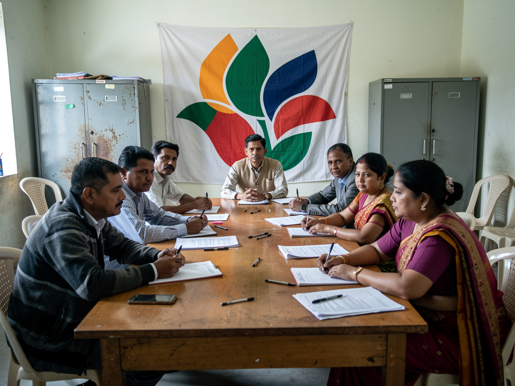 CAP Sikkim holds Geyzing District Executive Council meeting, reviews organisational plan