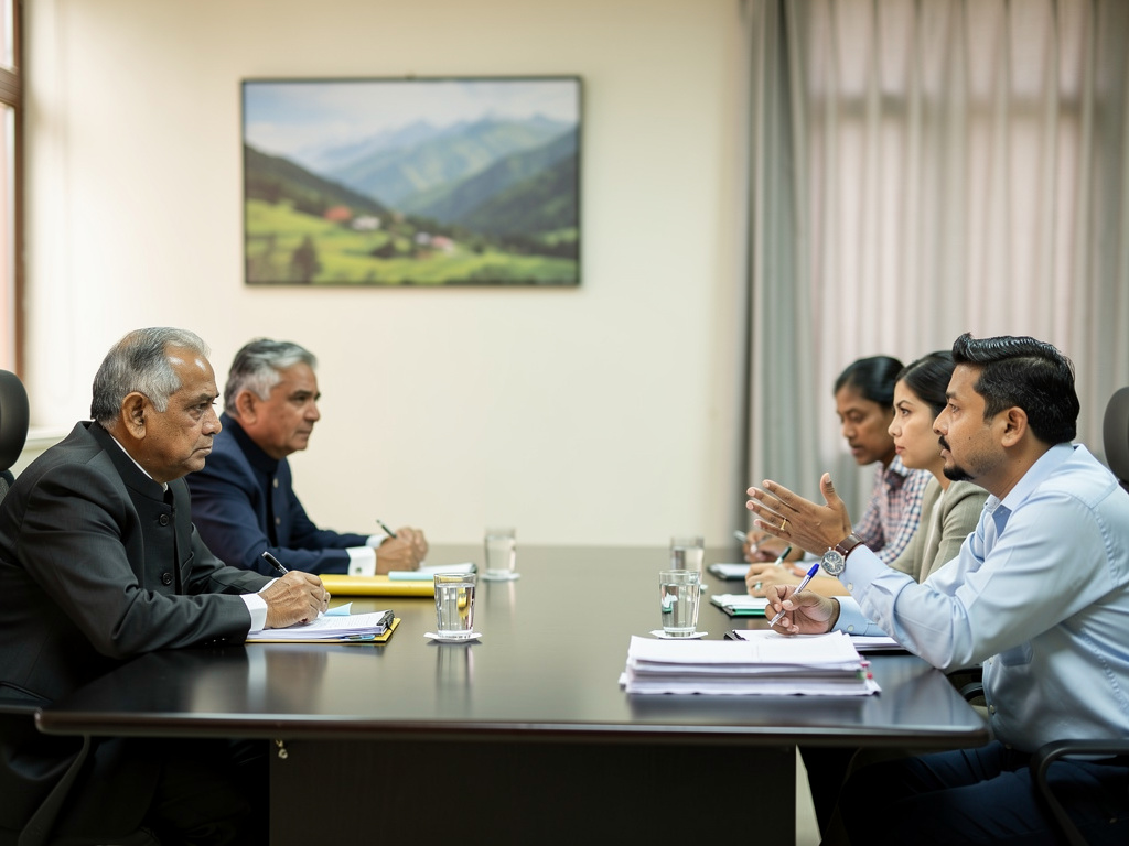 Chief Minister’s press secretary and media coordinator meet newly elected Press Club of Sikkim executives