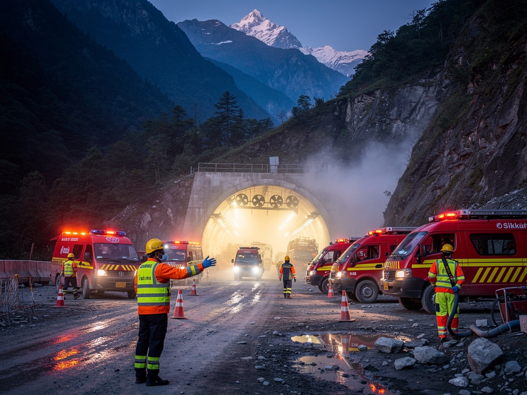 CM Prem Singh Tamang mourns Samardung tunnel workers’ deaths, assures full support for rescue