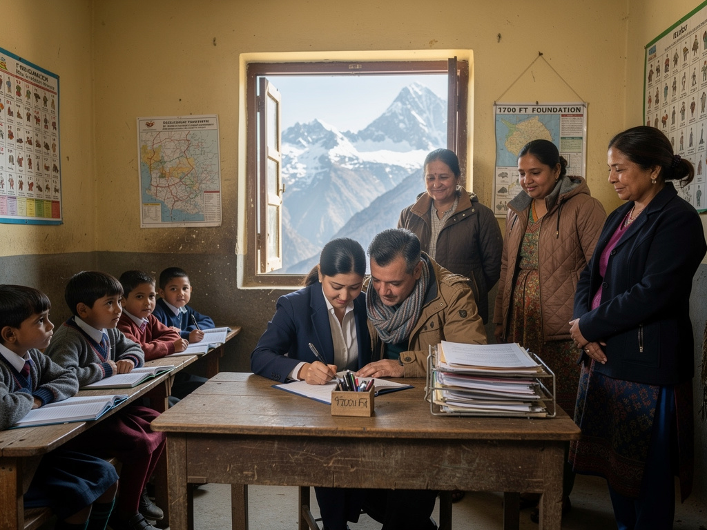 Education department renews partnership with 17000 ft Foundation for five more years to strengthen education in remote frontier schools