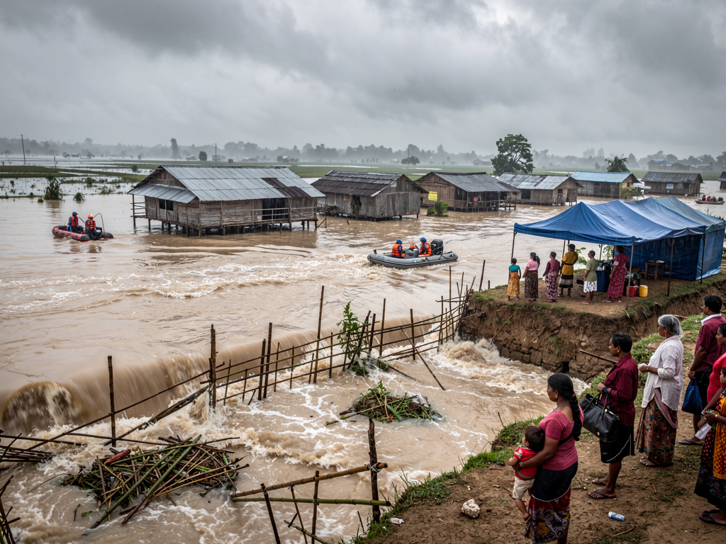 Floods worsen in Upper Assam; Sivasagar, Charaideo and Jorhat among worst-affected