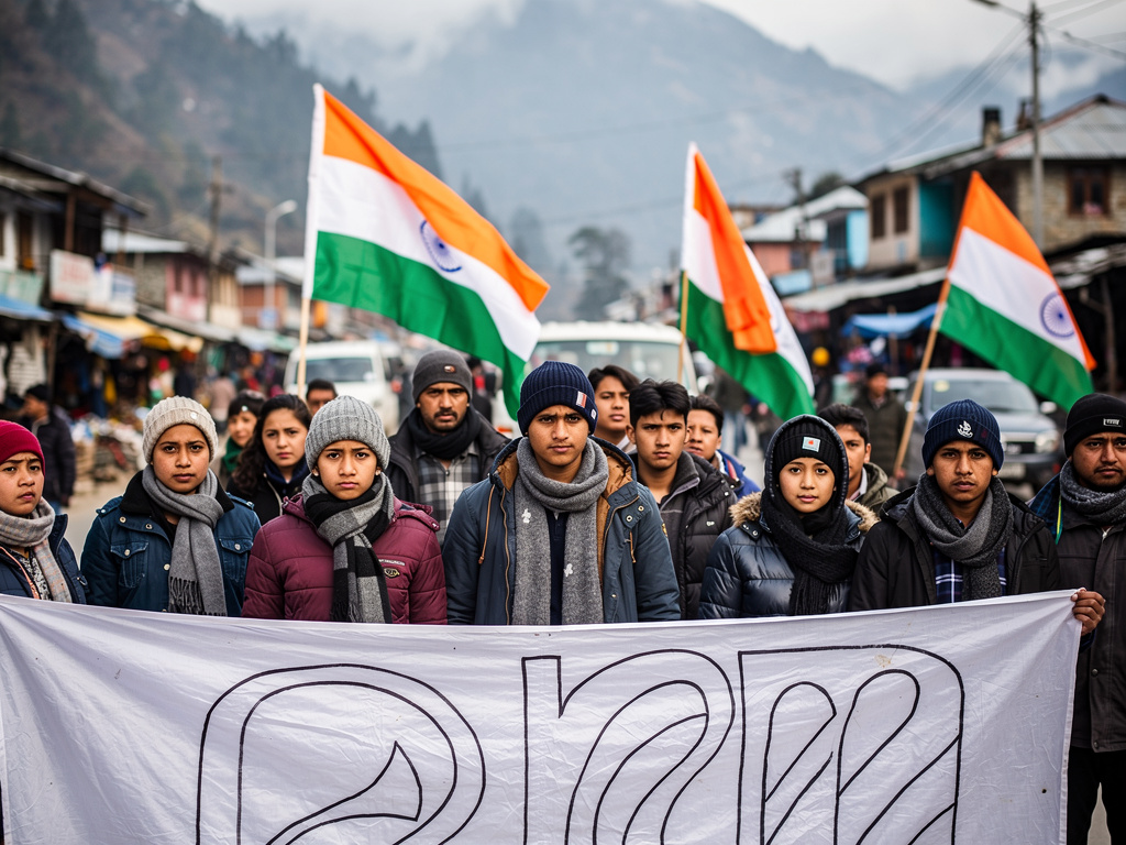 Geyzing holds solidarity rally for Sonam Wangchuk, demands education reforms