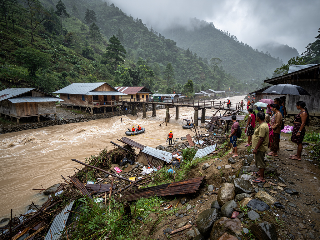 Heavy monsoon spells and small catchments make Arunachal floods hit harder