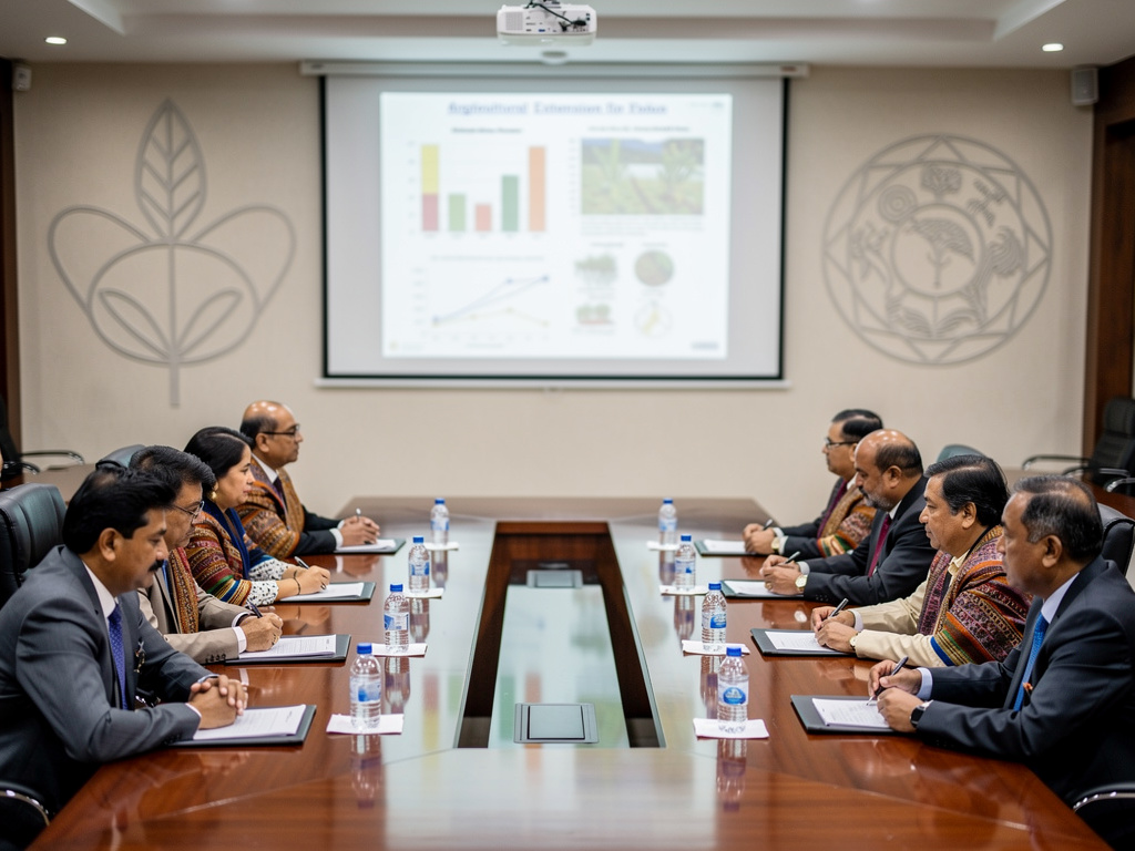 IDWG meeting in Gangtok reviews agricultural extension progress and farmer-focused plans
