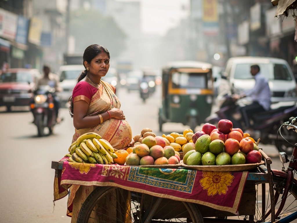 In Guwahati, pregnant women from low-income homes face both outdoor and indoor pollution