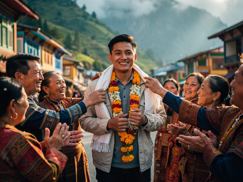 Joshan Rai Returns to Sikkim After Promoting the State Across India