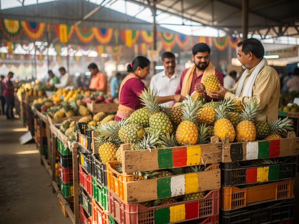 Meghalaya aims to scale premium pineapple brand after record sales at New Delhi festival