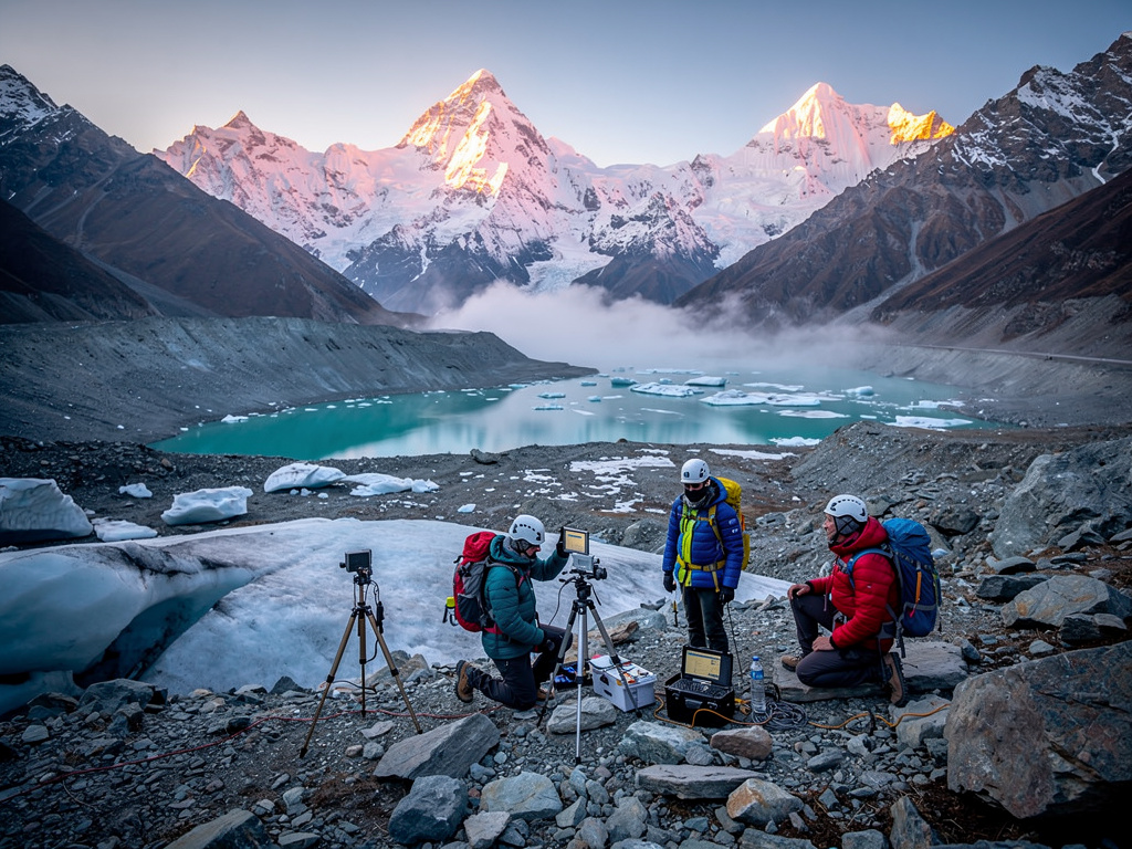 Multidisciplinary team begins expedition to assess risk at high-risk glacial lakes in North Sikkim