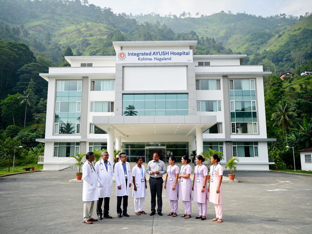 Nagaland Governor Reviews Integrated AYUSH Hospital in Kohima, Urges Service Expansion