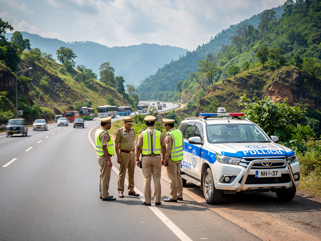 Noney sets up Highway Patrol Team to improve safety on NH-37