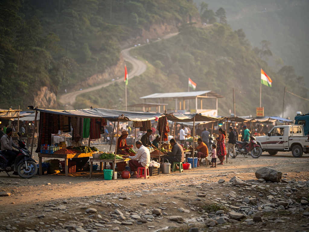 Pangsau Pass Border Haat restarts in Arunachal after six-year pause
