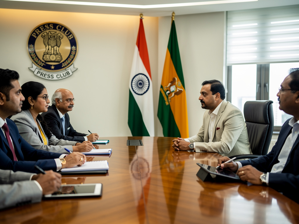 Press Club executives meet Chief Minister