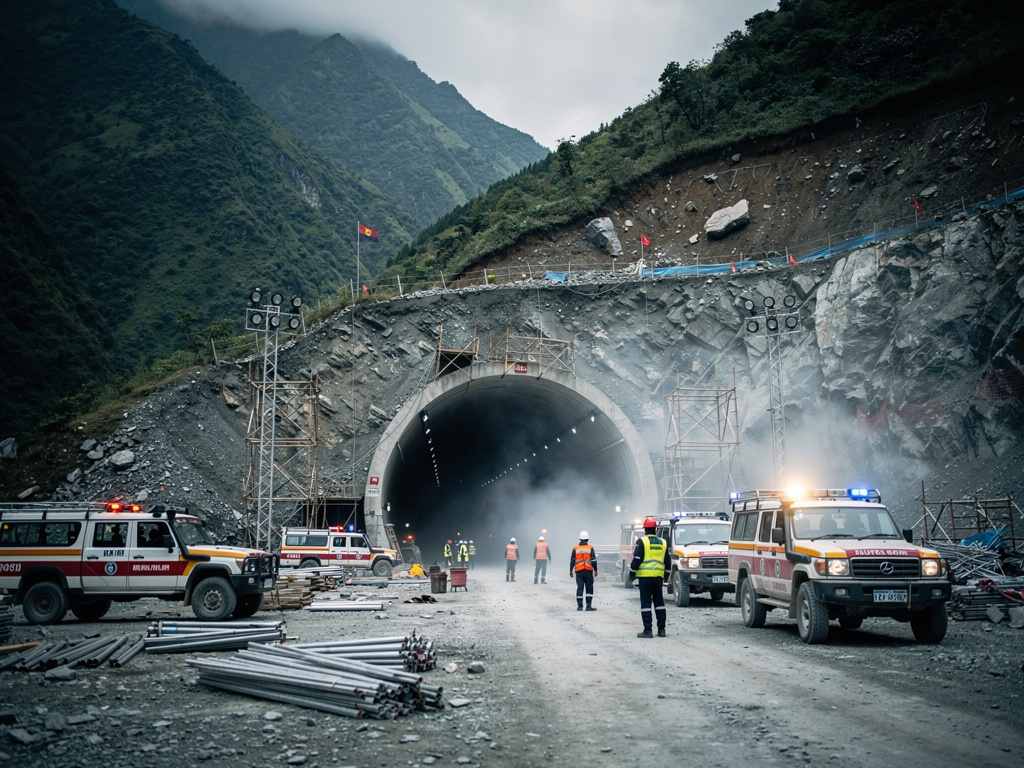 Sikkim forms High-Level Committee to probe Samardung tunnel explosion after bodies of 25 workers recovered