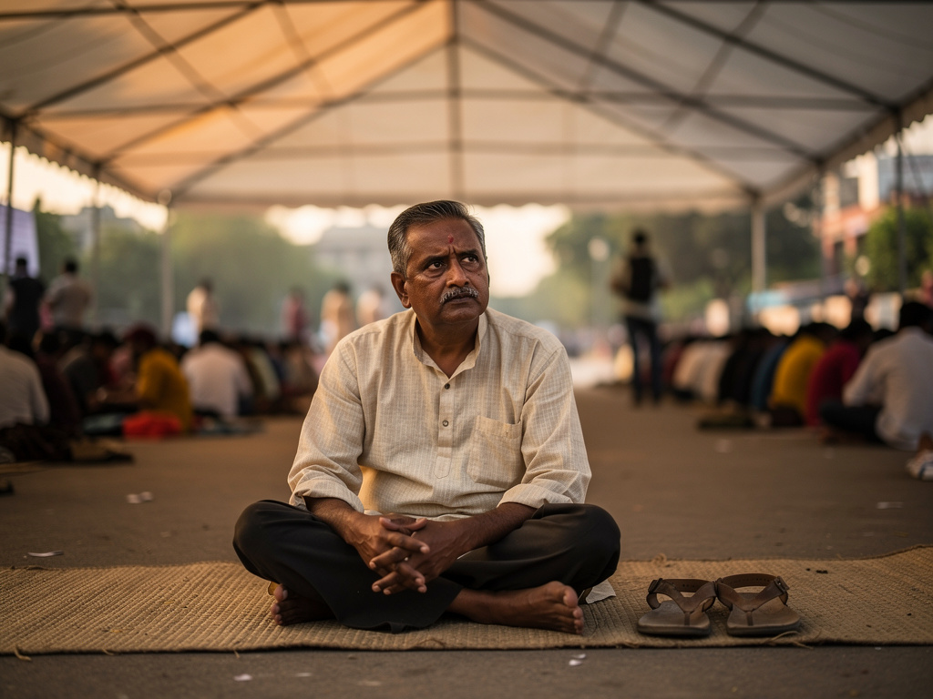 Sonam Wangchuk fast at Jantar Mantar: protest over exam paper leaks and a wider call to act