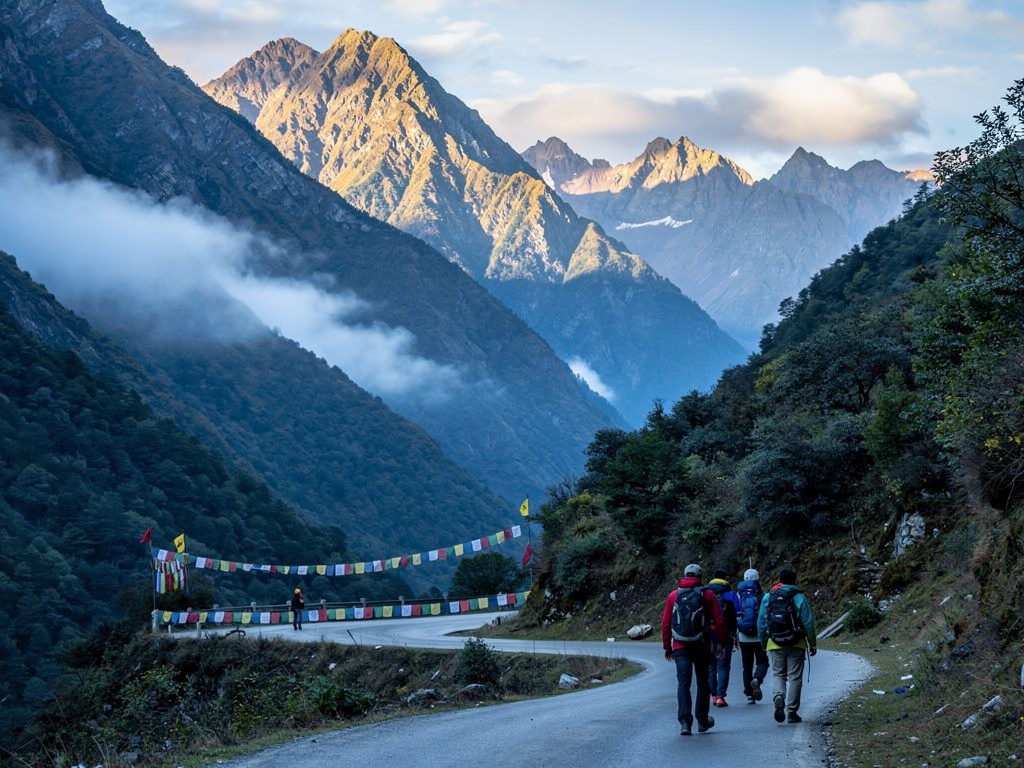 Teesta Matters to Me: ACT begins four-day foot march across North Sikkim