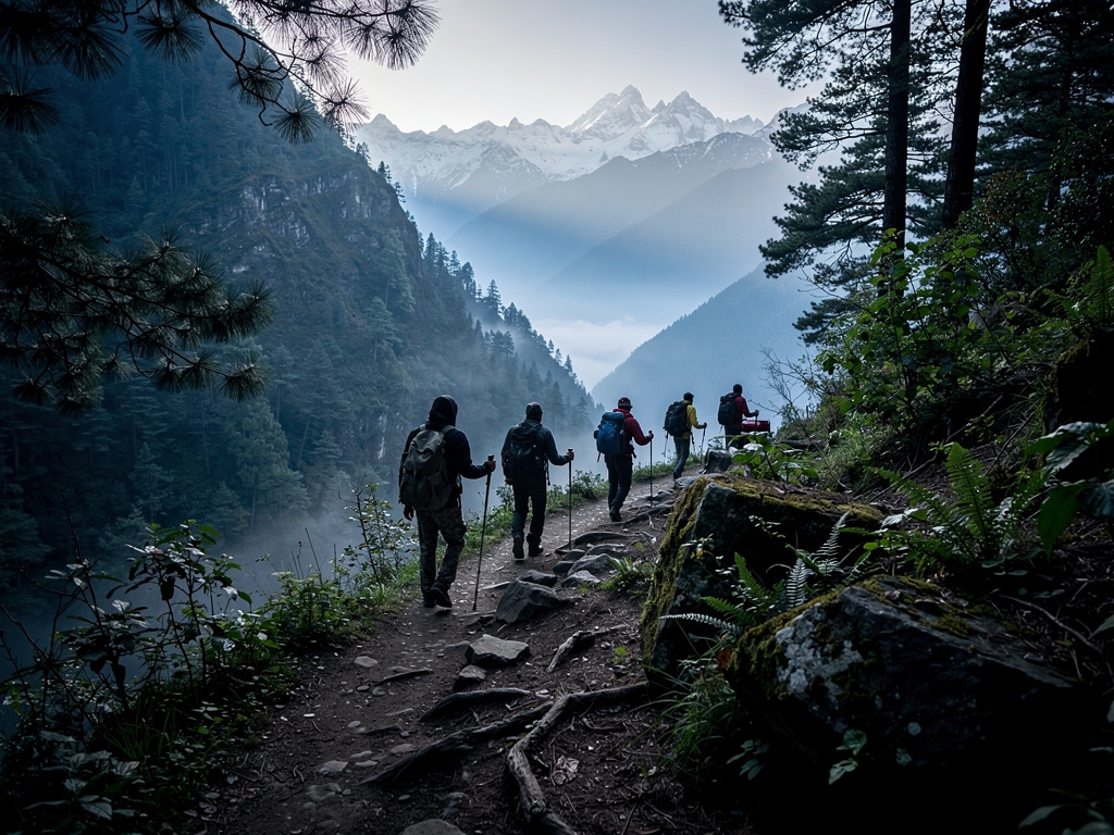Tourism dept conducts follow-up field inspection for proposed Bakuchen–Tamzey trekking trail