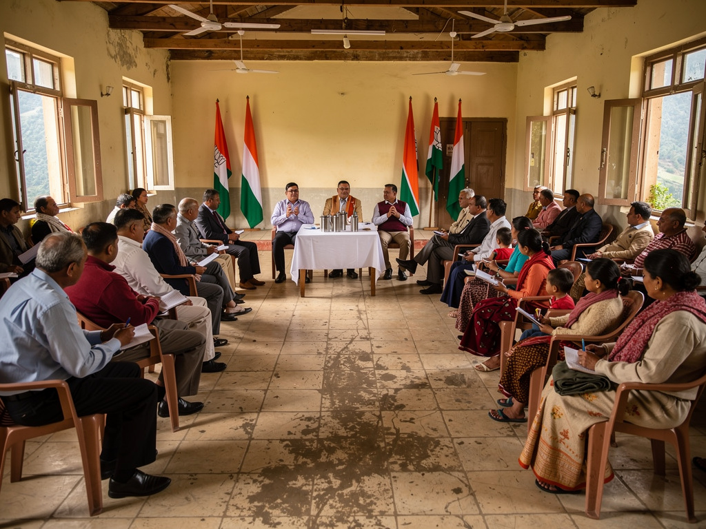 53 families join BJP in Pakyong District after district coordination meeting