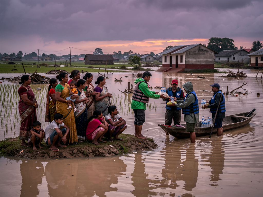 Assam flood death toll climbs to 85 as 1.36 lakh people remain affected