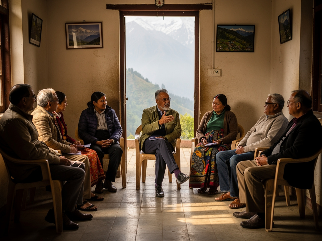CAP Sikkim president wraps up two-day constituency visit in Namcheybong