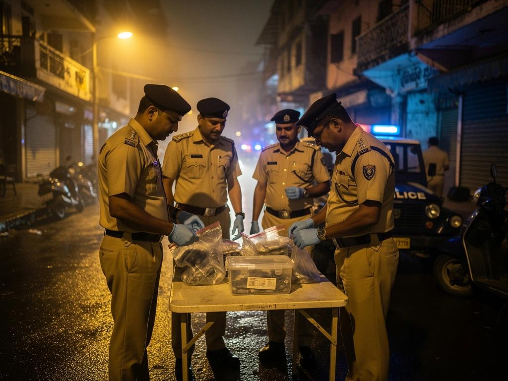 Dimapur Police seize suspected cocaine, five held in interstate courier syndicate probe