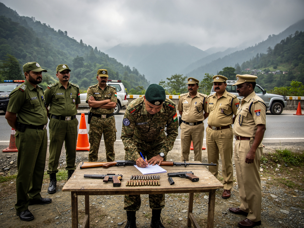 Four ULFA-I cadres surrender in Longding ahead of Independence Day