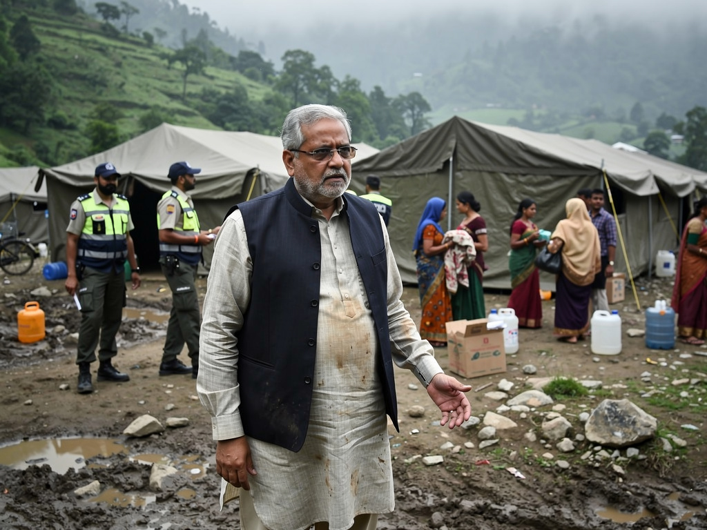 JP Nadda visits Mon in Nagaland, assures Centre’s support after landslides and flash floods