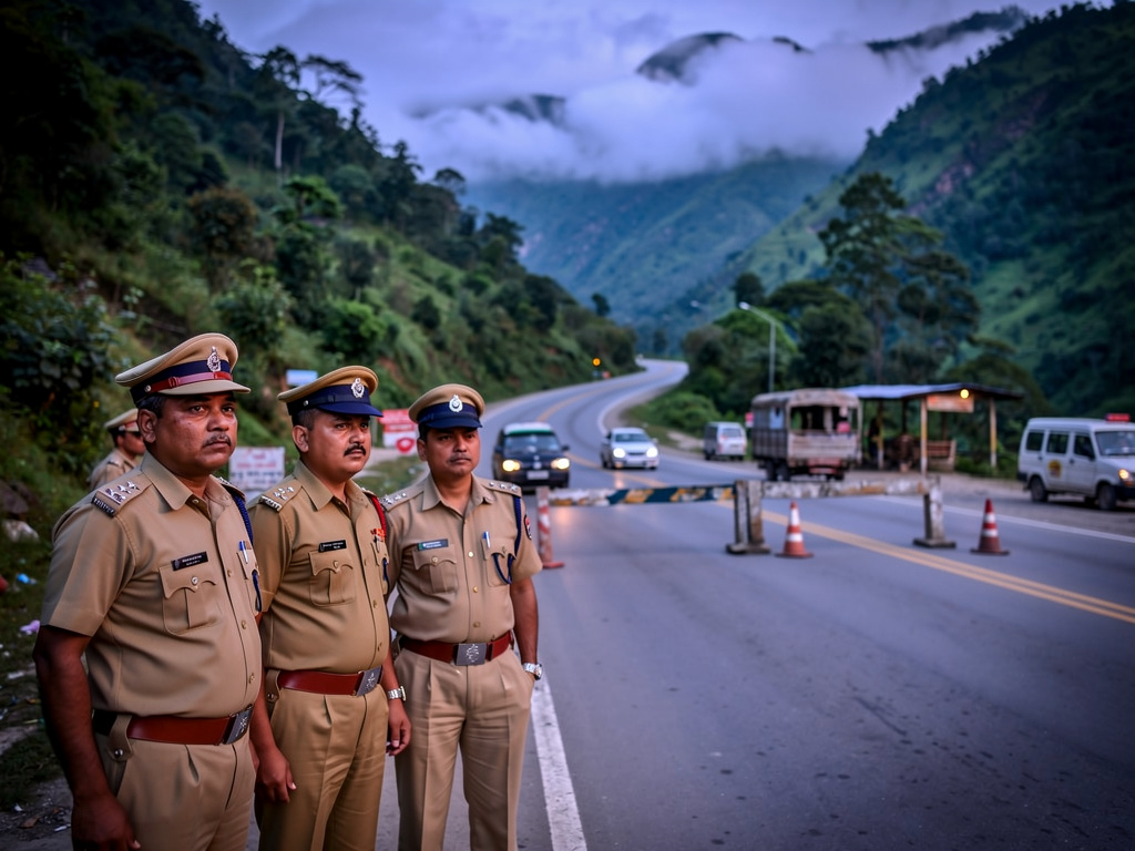 Manipur Police Arrest Suspected NSCN-IM Cadres Over Extortion on NH-37