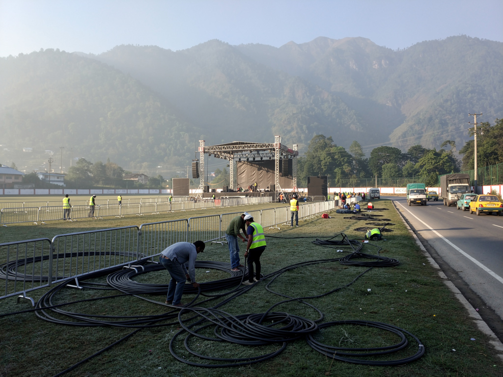 Rangpo readies for Jan Unmukti Diwas and Aama Samman Diwas celebrations