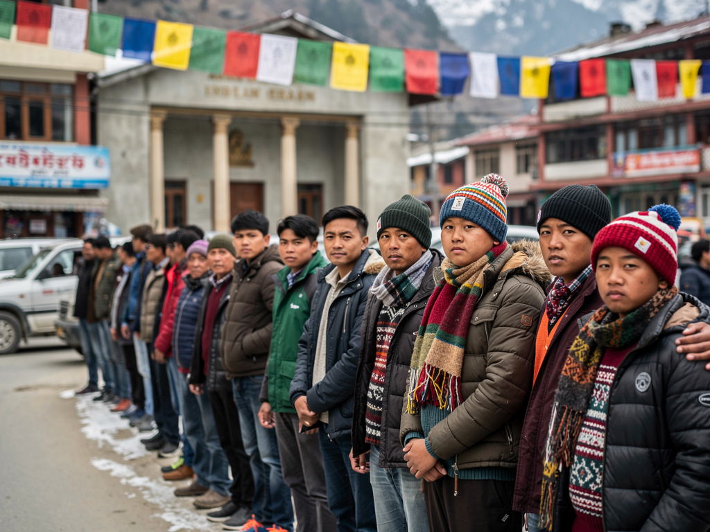 RTYC Gangtok holds peace rally against China’s ‘Ethnic Unity’ law